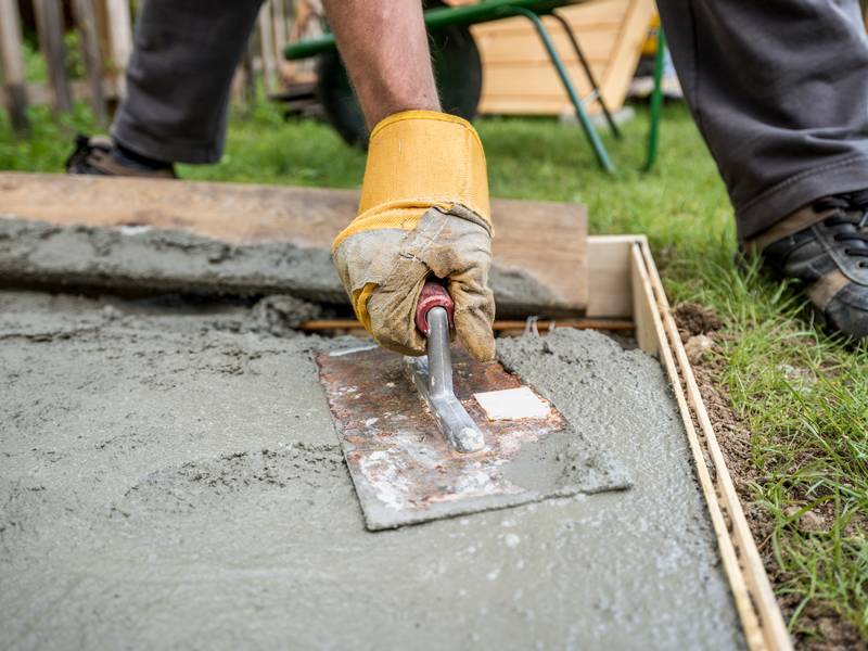 Do Cement Patios Require Maintenance?